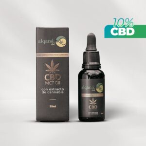 Frasco de aceite de CBD legal con registro INVIMA para venta en Medellín Antioquia.