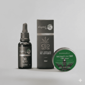 CBD concentración al 5 y pomada de cannabis